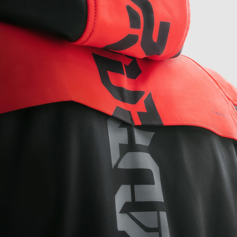 Rebelhorn Slash melni sarkana softshell motocikla jaka