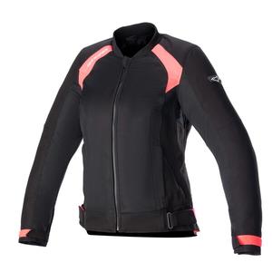 Alpinestars Stella Eloise Air 2 sieviešu motocikla jaka Black-Fluo Pink