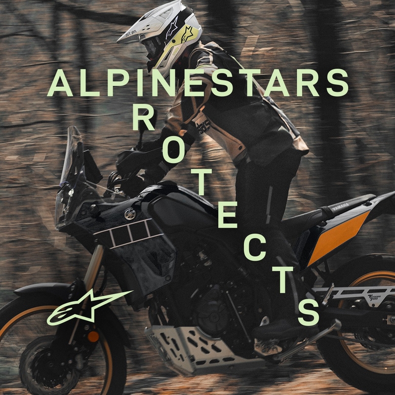 Alpinestars Halo Drystar Black motocikla jaka