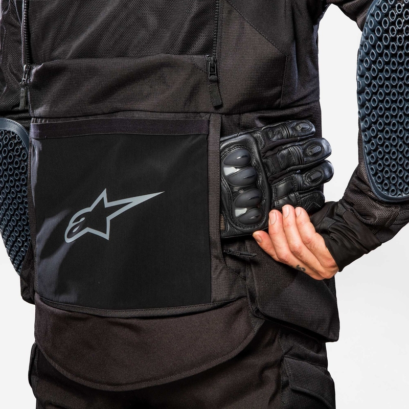 Alpinestars Halo Drystar Black motocikla jaka