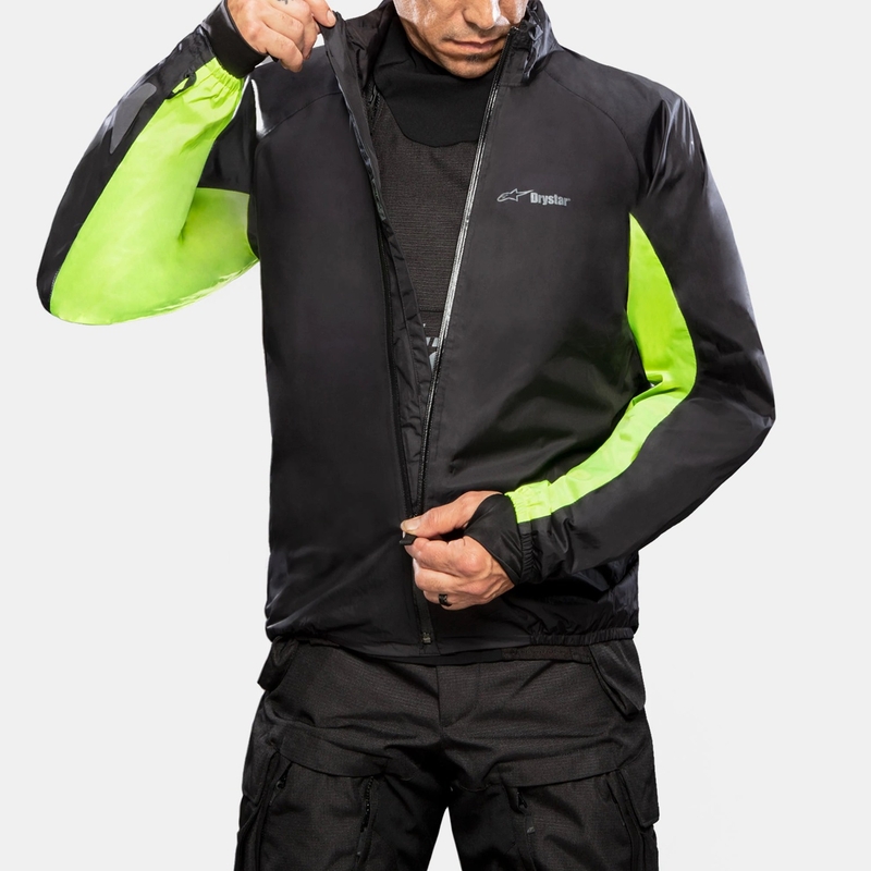 Alpinestars Halo Drystar Black motocikla jaka