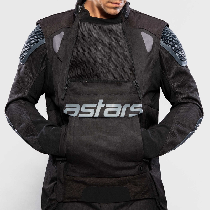 Alpinestars Halo Drystar Black motocikla jaka