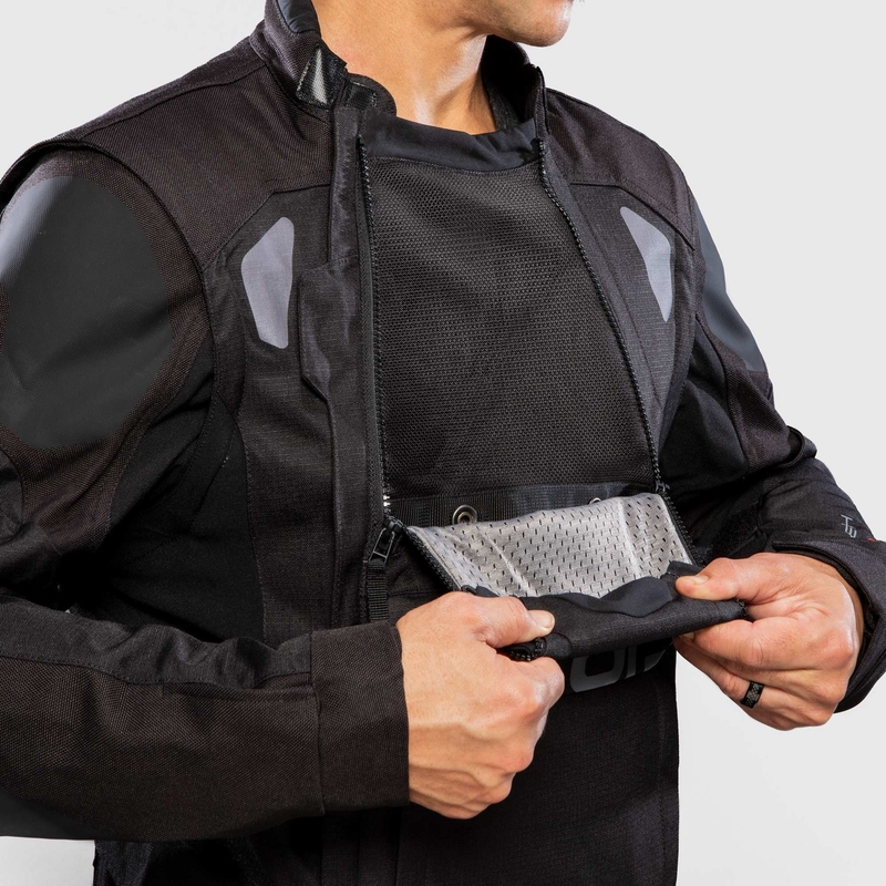 Alpinestars Halo Drystar Black motocikla jaka