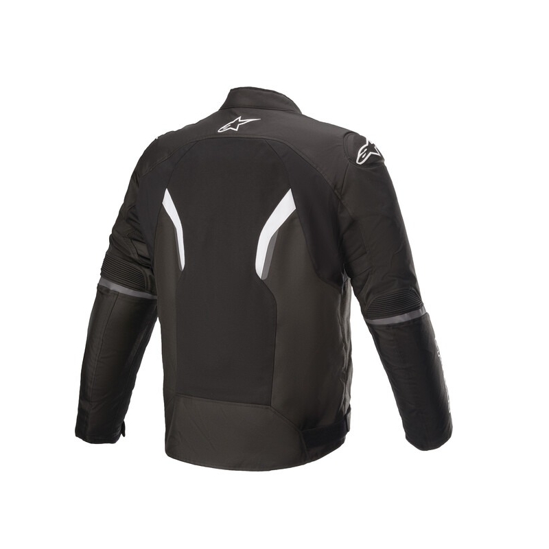 Motocikla jaka Alpinestars AST Air Tech-Air 5 saderīga melnā un baltā krāsā