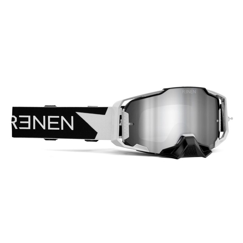 Motokrosa brilles 100% - ASV ARMEGA Renen silver plexi
