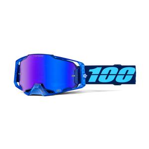 Motokrosa brilles 100% - ASV ARMEGA COUPE - Hyper blue plexi