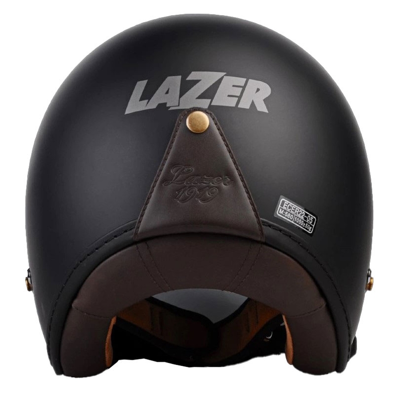 Lazer Mambo Evo Z-Line atvērtā moto ķivere melna matēta izpārdošana