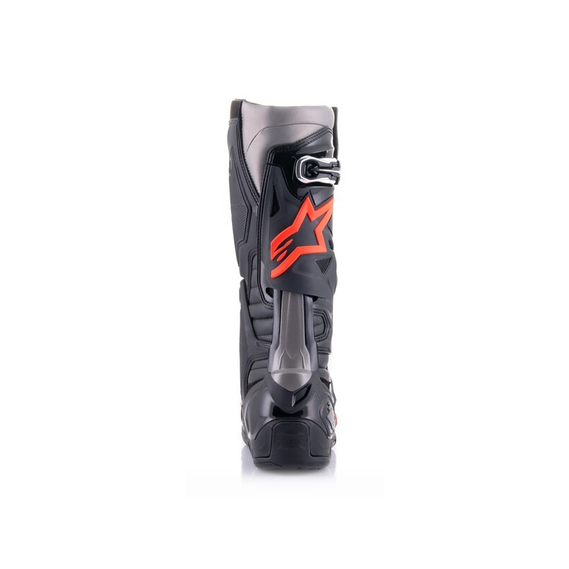 Alpinestars Tech 10 black-fluo red-grey motocikla zābaki
