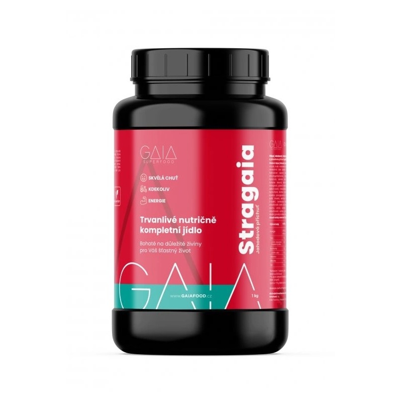 Šķīstošā pārtika GAIA Stragaia 1 kg zemeņu