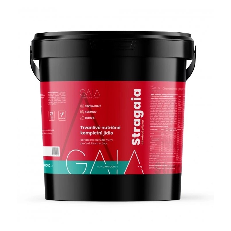 Šķīstošā pārtika GAIA Stragaia 4 kg zemeņu