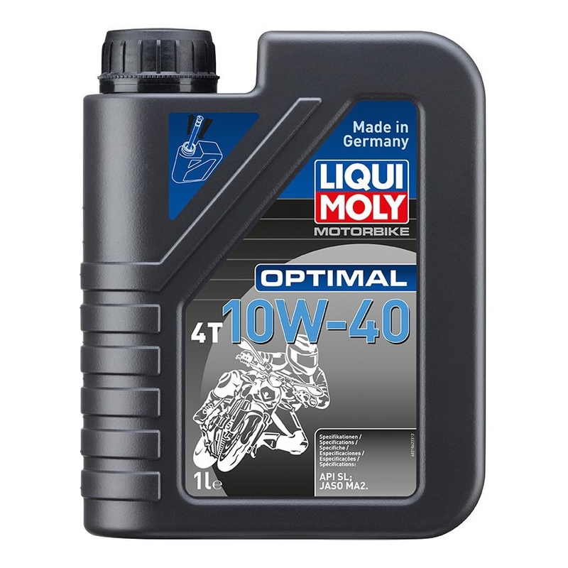 Minerālā motoreļļa LIQUI MOLY Motorbike 4T 10W40 Optimal 1 l