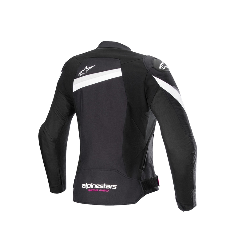 Alpinestars Sieviešu Stella T-GP PLUS R 4 Black and White motocikla jaka