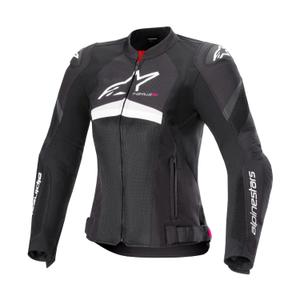 Alpinestars Sieviešu Stella T-GP Plus R 4 Airflow Black and White motocikla jaka