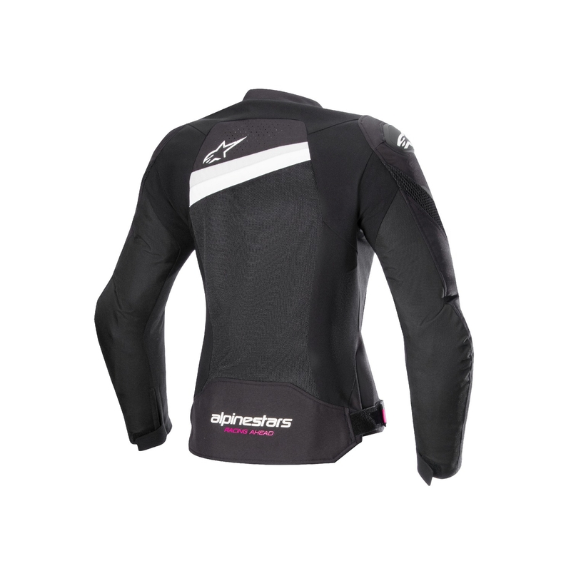Alpinestars Sieviešu Stella T-GP Plus R 4 Airflow Black and White motocikla jaka