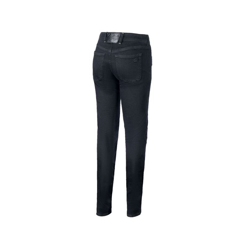 Alpinestars sieviešu džinsi Daisy 3 Denim Washed Black Motociklu džinsi