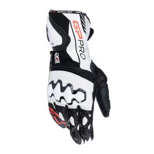 Alpinestars GP PRO R 4 motocikla cimdi melni un balti