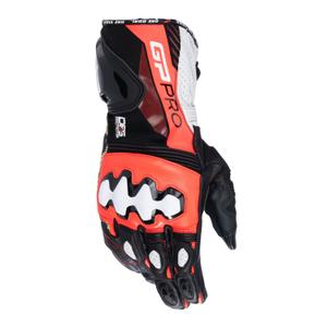 Motocikla cimdi Alpinestars GP PRO R 4 black-fluo red-white