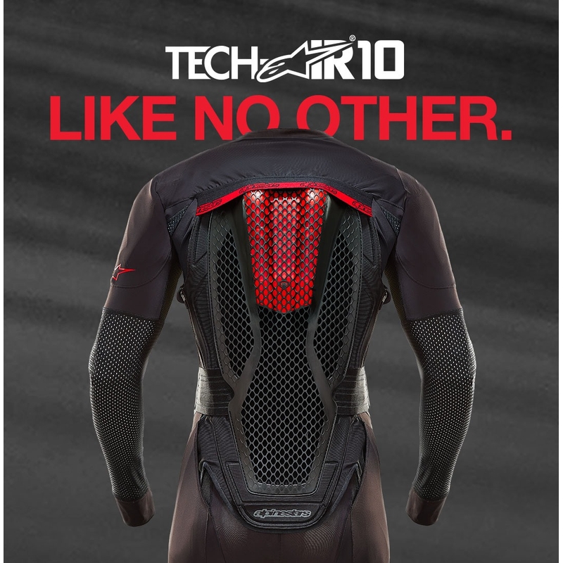 Alpinestars TECH-AIR®10 gaisa spilvenu sistēma melns-arkans-pelēks