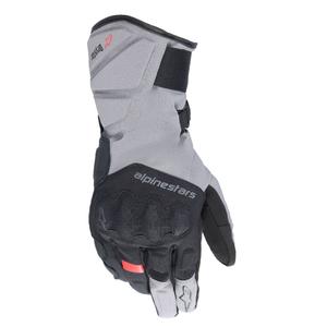 Motocikla cimdi Alpinestars TOURER W-7 2 DRYSTAR melni-tumši pelēki