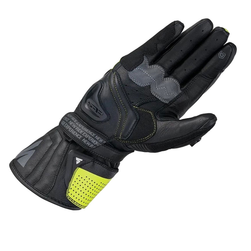 Motocikla cimdi Shima STR-2 Vent fluo yellow