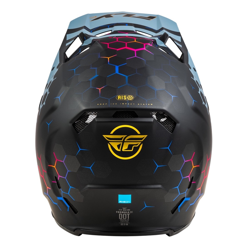Motokrosa ķivere FLY Racing Formula CC Tektonic melns-pelēks