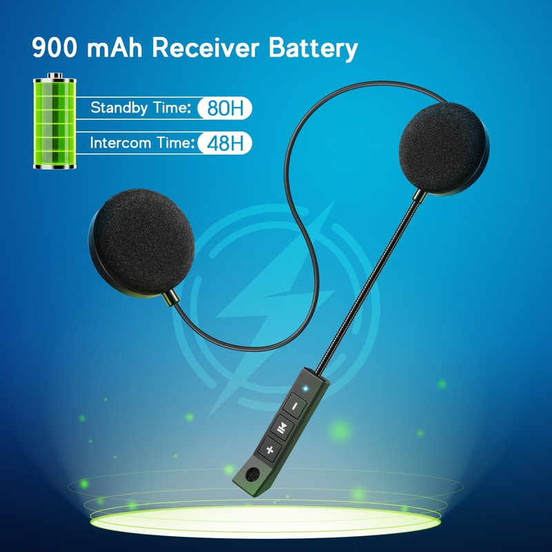 Bluetooth austiņas MaxTo BT11 900 Ah