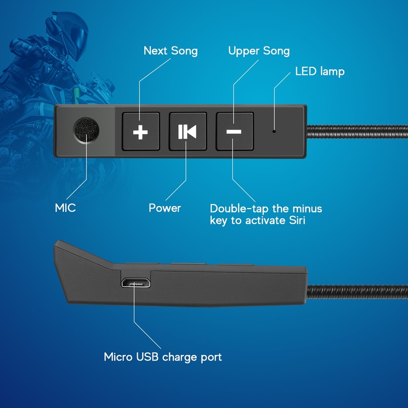 Bluetooth austiņas MaxTo BT11 900 Ah