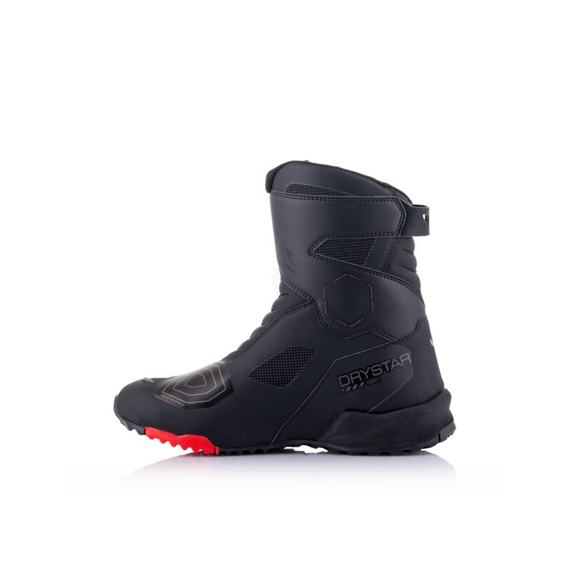Alpinestars RT-7 DRYSTAR melni un sarkani motocikla zābaki