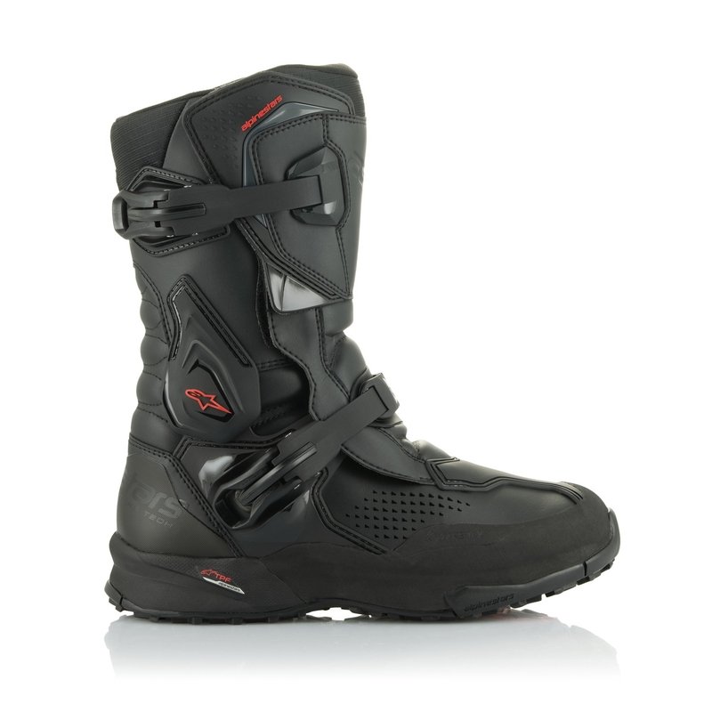 Alpinestars XT-8 GORE-TEX melni motociklu zābaki