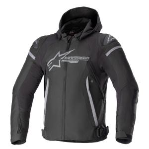 Alpinestars Zaca ūdensnecaurlaidīga motocikla jaka Black-Dark Grey