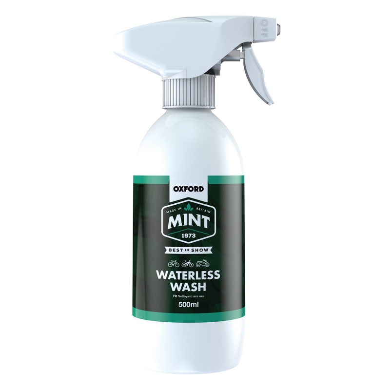 Motociklu un riteņu tīrīšanas līdzeklis (bez ūdens) MINT 500 ml