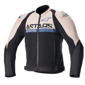 Alpinestars SMX Air gaiši brūns-melns-zils motocikla jaka