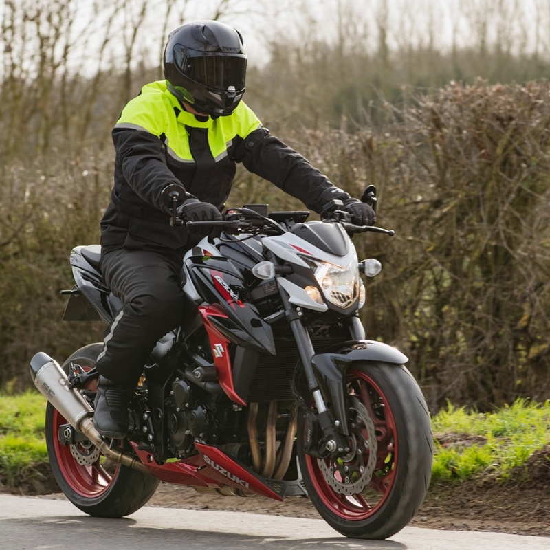 Oxford Spartan Long WP Black motocikla jaka