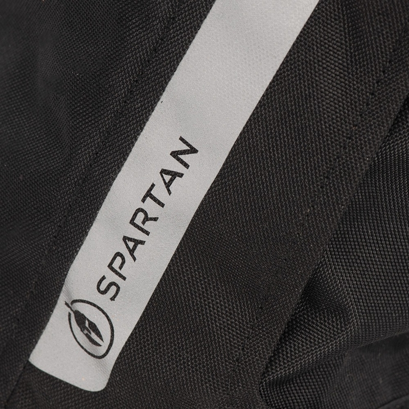 Oxford Spartan WP melnas motocikla bikses