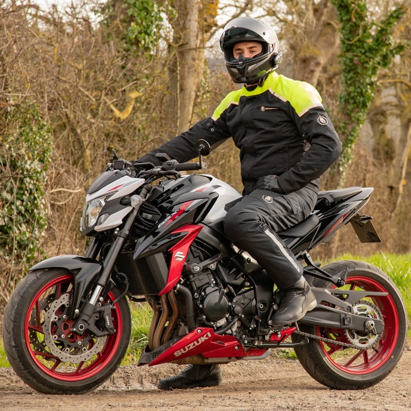 Oxford Spartan WP pagarinātās motocikla bikses melnas