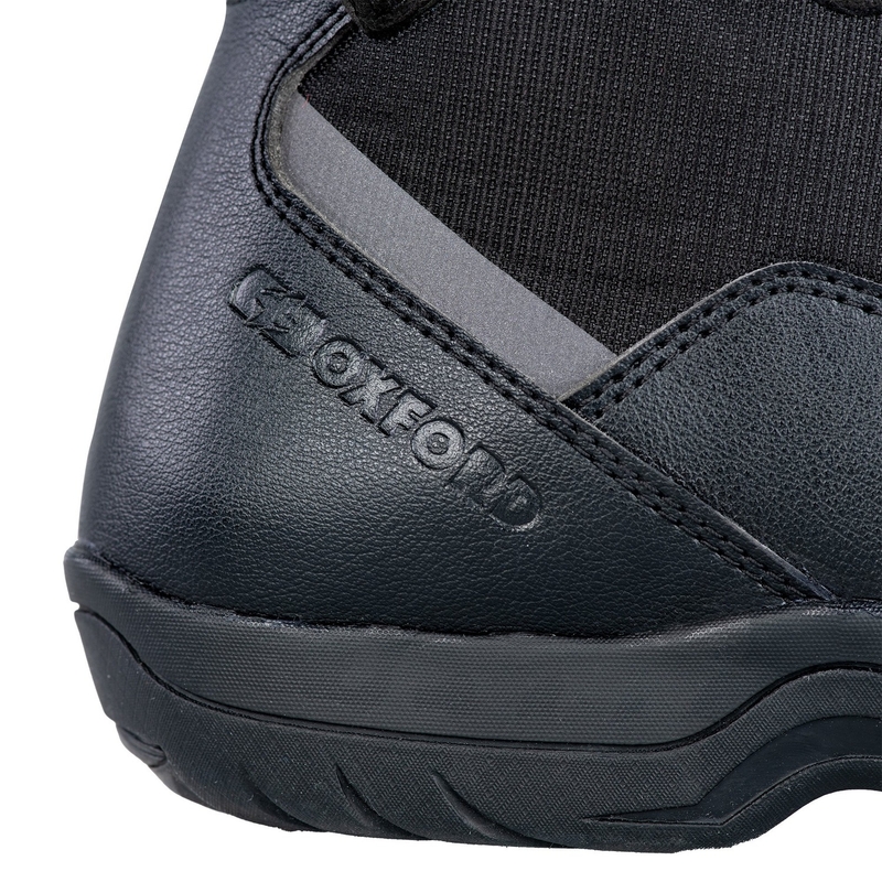 Oxford Spartan Air Black Motociklu zābaki