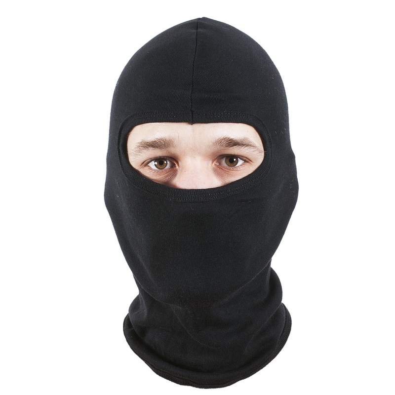 Ķiveres balaklava Emerze Balaclava Cotton melna