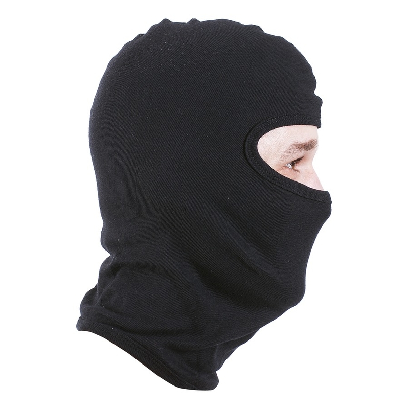 Ķiveres balaklava Emerze Balaclava Cotton melna