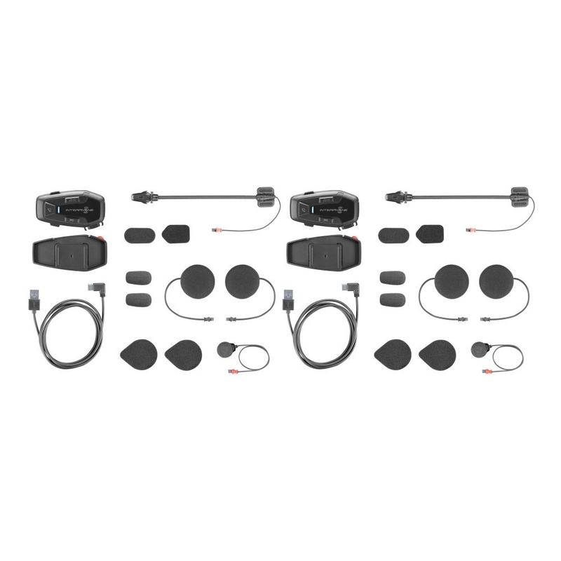 Bluetooth austiņas Interphone U-COM 7R - Twin Pack