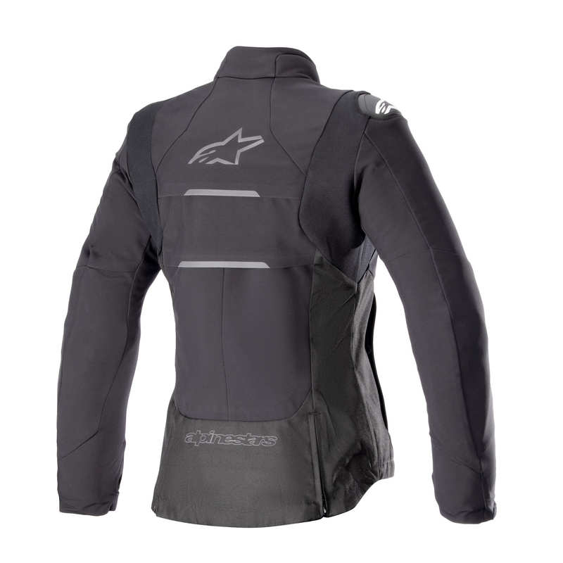 Alpinestars Sieviešu Stella Alya Sport Ūdensnecaurlaidīga melna motocikla jaka sievietēm