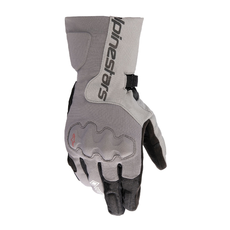 Alpinestars WR-X GORE-TEX moto cimdi pelēki un melni