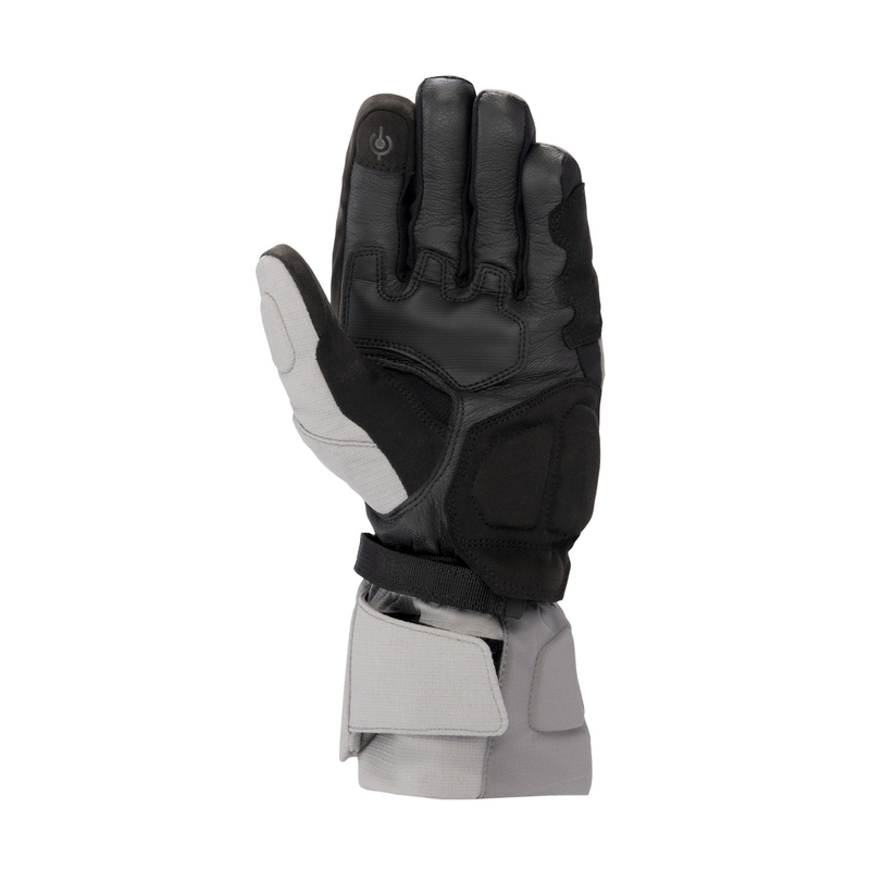 Alpinestars WR-X GORE-TEX moto cimdi pelēki un melni