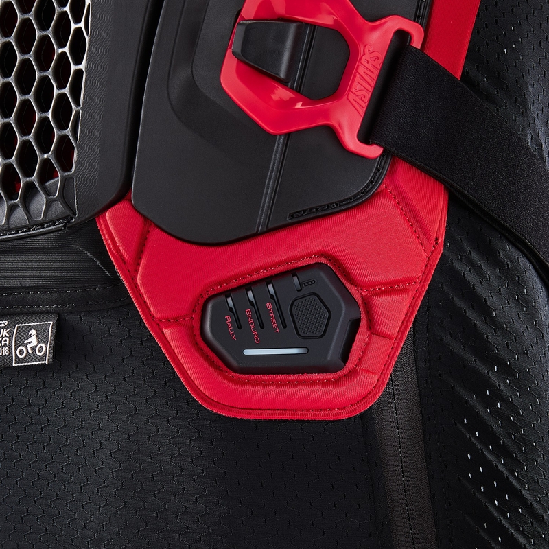 Gaisa spilvenu veste Alpinestars TECH-AIR®OFF-ROAD sistēma melns-arkans