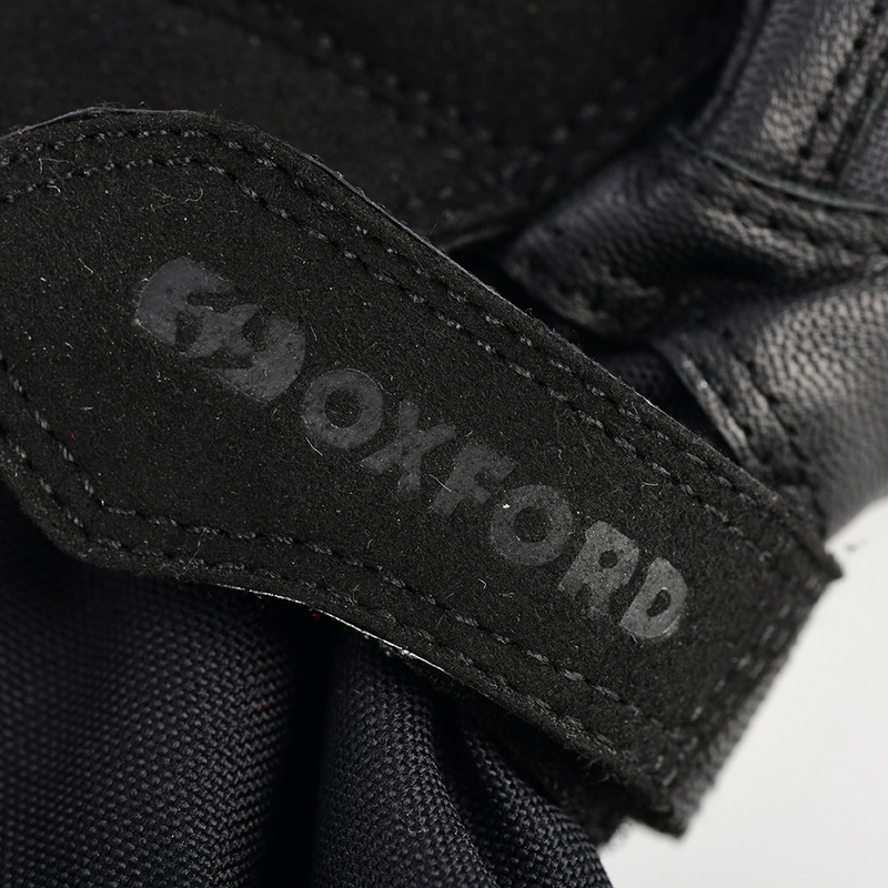 Oxford Montreal 4.0 DRY2DRY™ melni-pelēki-fluo dzelteni motocikla cimdi
