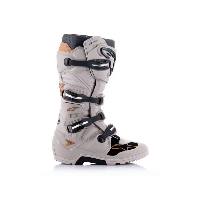 Alpinestars TECH 7 Enduro Drystar smilšu melni motocikla zābaki