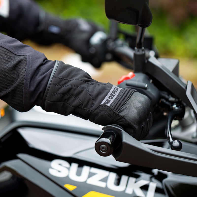 Oxford Calgary 2.0 sieviešu motocikla cimdi Black