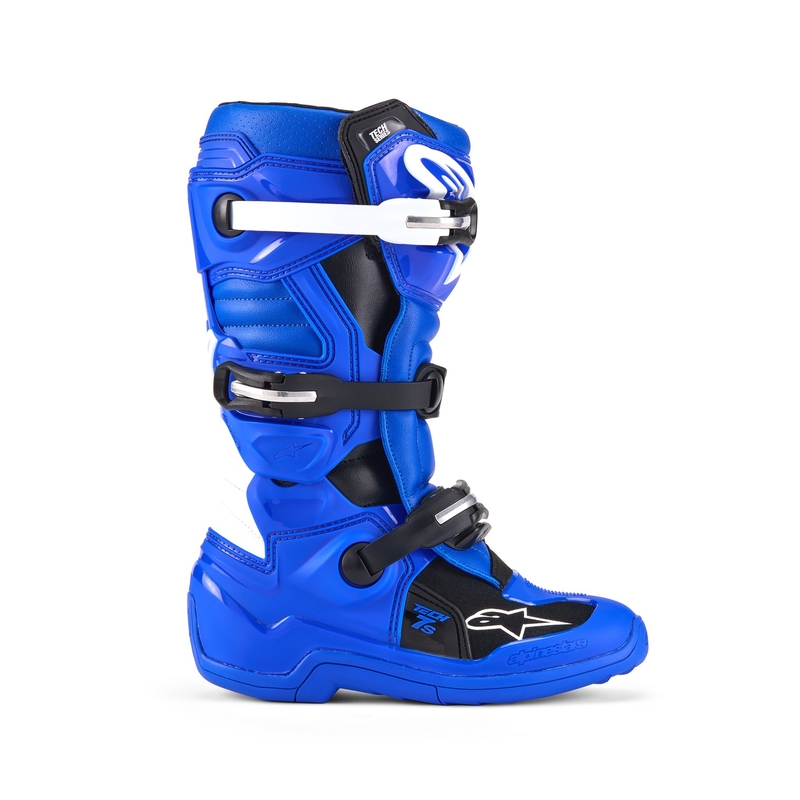 Alpinestars Tech 7 S Bērnu motociklu zābaki zili, balti un melni