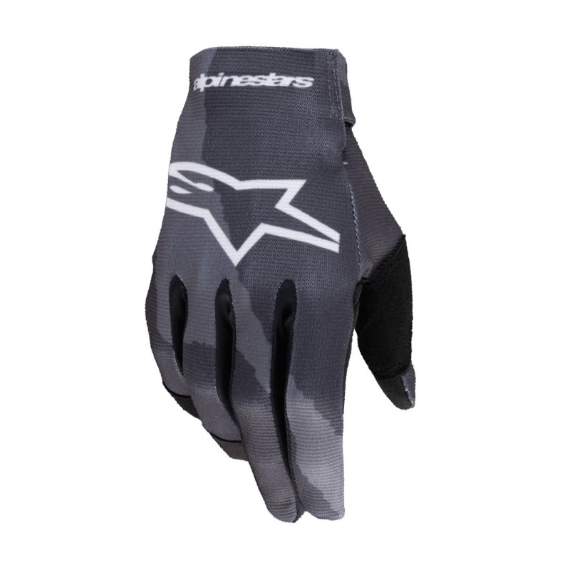 Rukavice na motorku Alpinestars Radar camo šedo-černé
