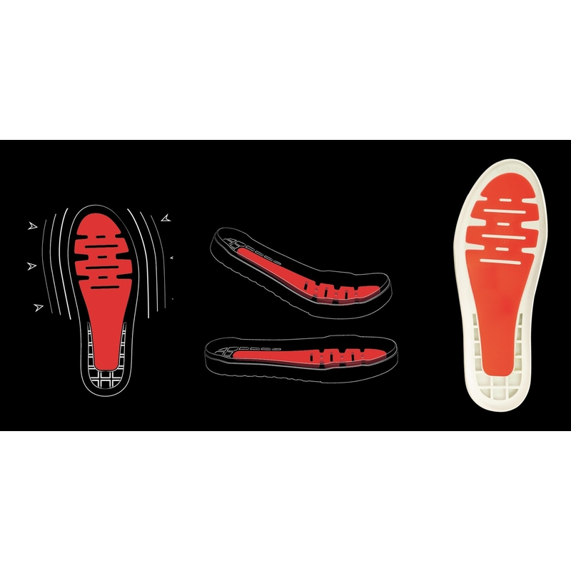 Motocikla zābaki SIDI NUCLEUS melni un balti