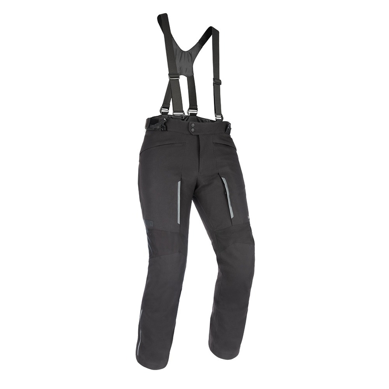 Oxford Advanced Hinterland DRY2DRY™ melnas saīsinātas motocikla bikses